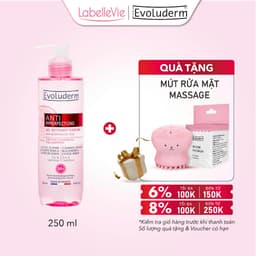 Thumbnail Gel rửa mặt dành cho da dầu mụn hỗn hợp Evoluderm chiết xuất hoa cúc, bưởi hồng và kẽm 250ml 1
