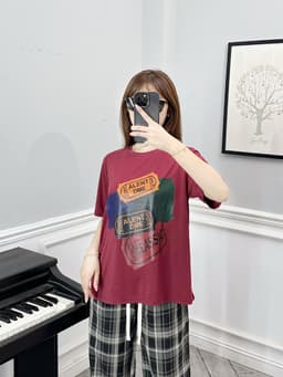 Thumbnail Áo Thun Nữ Laroma 04 | Mềm Mát - Thấm Hút Mồ Hôi - An Toàn Cho Da - Bền Bỉ 3