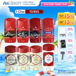 Thumbnail Sáp Khử Mùi & Ngăn tiết Mồ hôi Old Spice nhiều mùi hương 73g/85g (Sáp trắng) 1
