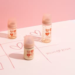 Thumbnail Thế hệ 3 - Bình sữa PPSU Moyuum - Mẫu tim - 270ml - Kèm núm 2 (3m+) 4