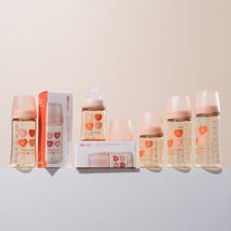 Thumbnail Thế hệ 3 - Bình sữa PPSU Moyuum - Mẫu tim - 270ml - Kèm núm 2 (3m+) 2