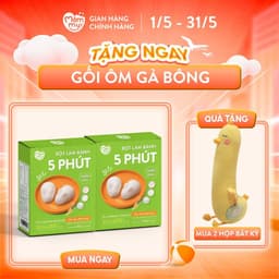 Thumbnail Bột làm bánh Panna cotta thỏ núng nính Mămmy làm bữa phụ cho bé chỉ 5 phút bổ sung vitamin và DHA 1