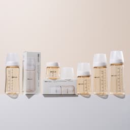 Thumbnail Thế hệ 3 - Bình sữa PPSU Moyuum - Mẫu trơn - 330ml - Kèm núm 3 (6m+) 3