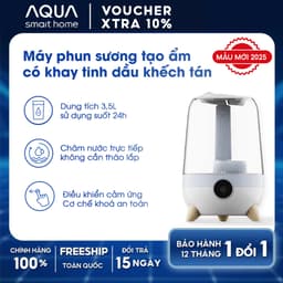 Thumbnail Máy phun sương tạo ẩm AQUA HUS101R 3.5L có khay khuếch tán tinh dầu, phun sương cấp ẩm 1