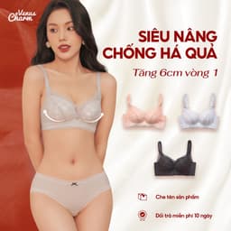 Thumbnail Áo lót không gọng nâng đẩy vòng 1 tạo khe quyến rũ đệm dày 4cm Venus Charm 9291 1