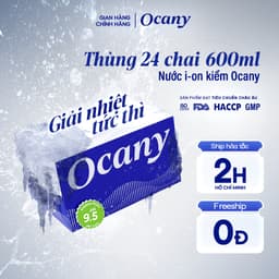 Thumbnail Nước uống ion kiềm đóng chai Ocany pH 9.5 trung hòa axit dạ dày 1