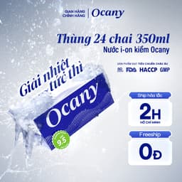 Thumbnail Nước uống ion kiềm Ocany 350ml thùng 24 chai 1