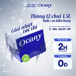 Thumbnail Nước uống ion kiềm Ocany 1500ml thùng 12 chai 1