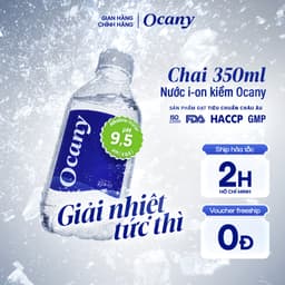 Thumbnail Nước uống ion kiềm Ocany chai 350ml 1