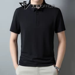 Thumbnail Áo polo nam DWIN basic chất vải tuyết băng thoáng mát cao cấp chống nhăn local brand 4