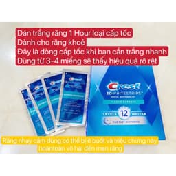 Thumbnail Miếng dán trắng răng Crest 3D White Professional Effects 2