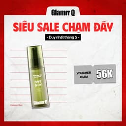 Thumbnail Xịt Khóa Nền Cố Định Glamrr Q Vegan Super Stay Makeup Fixer 50ml 1