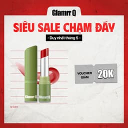 Thumbnail Siêu Son Dưỡng Có Màu Thuần Chay Môi Nhạy Cảm Glamrr Q Vegan Super Lip Balm (4.5g) 1