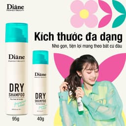 Thumbnail Dầu gội khô tóc tơi phồng, mềm mại, không bết dính Perfect Beauty Dry Shampoo Grapefruit & Mint 3