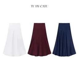 Thumbnail TUBYCATU | Chân váy Satin Midi Skirt nhiều màu 1