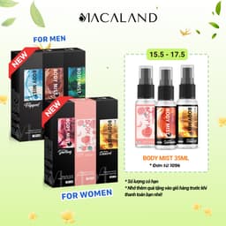 Thumbnail Body Mist xịt thơm toàn thân MACALAND 20ml/35ml/100ml xịt hương nước hoa kết hợp dưỡng ẩm cho da 1