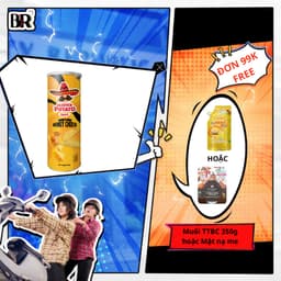 Thumbnail Snack Khoai Tây Lát Mister Potato Ăn Vặt 85g 1