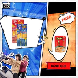 Thumbnail Combo 2 Lốc Snack Mực Bento 4g (26 gói) Tặng snack Thái Lan 20g 1
