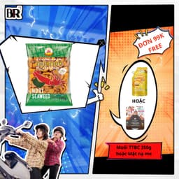 Thumbnail Bánh snack vị mực Talaethong (100g, 200g) 1