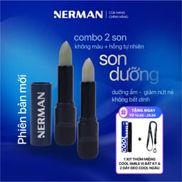 Thumbnail Son dưỡng cho nam Nerman dưỡng ẩm môi,giảm nứt nẻ,không bết dính,hỗ trợ mờ thâm Men in Black 4g 3