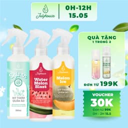 Thumbnail Xịt thơm quần áo thơm mát ngày dài JULYHOUSE dung tích 20ml/280ml 1