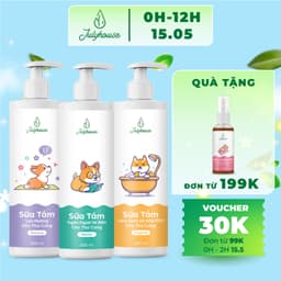Thumbnail Sữa tắm cho chó mèo 150ml/500ml Julyhouse thơm mát khử mùi hôi 1