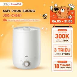Thumbnail Máy Phun Sương Tạo Ẩm Bear Máy Tạo Độ Ẩm Phun Sương Làm Mát, Máy Dưỡng Ẩm Không Khí Máy Xông Dung Tích 4.5L JSQ-C45U1 1