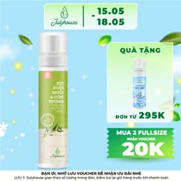 Thumbnail Xịt phòng Julyhouse 20ml/150ml tinh dầu sả chanh thơm mát như Spa công thức cải tiến mới 1