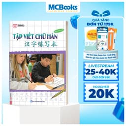 Thumbnail Sách - Tập Viết Chữ Hán (Phiên bản mới) 1