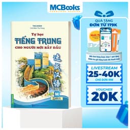 Thumbnail Sách - Tự học tiếng trung cho người mới bắt đầu ( 2 màu) - MCBooks 1