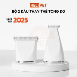 Thumbnail [Linh Kiện] Đầu Thay Thế Tông Đơ Cắt Tỉa Lông Thú Cưng PETKIT 2in1 Pro - HeLiPet 1