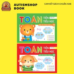 Thumbnail Sách - Toán tiền tiểu học cộng trừ trong phạm vi 10 và 20 1