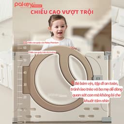 Thumbnail Bộ Quây Cũi Nhựa Full PAKEY Moon House Đa Dạng Trò Chơi Thú Vị Cho Bé Chiều Cao Lên Tới 63cm, Bảo Hành Trọn Đời 3