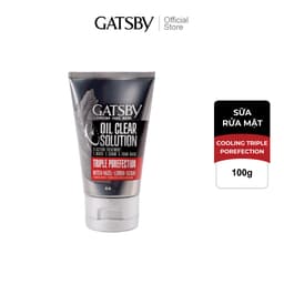 Thumbnail Sữa rửa mặt nam 3 tác động trị mụn GATSBY Cooling Triple Porefection 100g 1