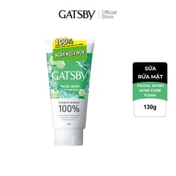 Thumbnail Sữa rửa mặt ngăn ngừa mụn GATSBY Facial Wash Acne Care Foam Ap 130g 1