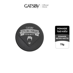 Thumbnail Pomade tạo kiểu tóc GATSBY Styling Pomade Retro Matte 75g 1