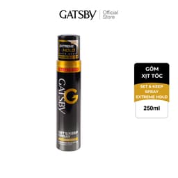 Thumbnail Gôm xịt tóc GATSBY Set & Keep Spray Extreme Hold 250ml 1