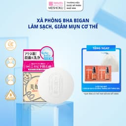 Thumbnail Xà Phòng Chứa BHA Giảm Mụn Lưng & Mặt MEISHOKU Bigan 80G 1