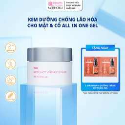 Thumbnail Kem Dưỡng Trắng, Giảm Nhăn Da Mặt & Cổ  All In One MEISHOKU Medi Shot 75G 1