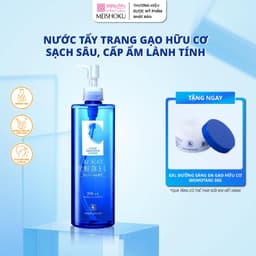 Thumbnail Nước Tẩy Trang Gạo Hữu Cơ Dưỡng Trắng, Lành Tính MOMOTANI White Moisture Clear 390ml 1