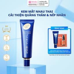 Thumbnail Kem Mắt Nhau Thai Giảm Quầng Thâm, Nếp Nhăn MEISHOKU Placewhiter 30g 1