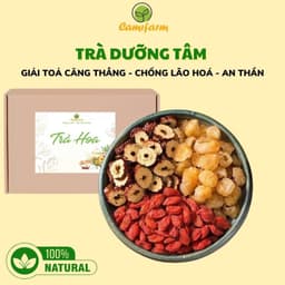 Thumbnail Trà dưỡng tâm Camifarm thanh nhiệt, an thần, giải tỏa căng thẳng, chống lão hóa 1