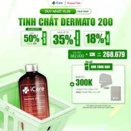 Thumbnail Sản Phẩm Dermato 200 | Thương Hiệu iCare Pharma | Hỗ Trợ Phục Hồi Tóc Hư Tổn - Ngăn Ngừa Rụng Tóc 1