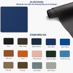 Thumbnail Ốp lưng Samsung thủ công da epsom cao cấp phối màu, viền TPU chống sốc OP104 Bụi Leather 3