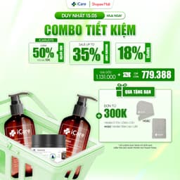 Thumbnail Combo 02 Dầu Gội Sạch Gàu Antisol & 01 Ezema 50 | Thương Hiệu iCare Pharma | Hỗ Trợ Trị Gàu, Nấm Da Đầu Lâu Năm Dai Dẳng 1