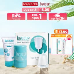 Thumbnail Cốc nguyệt san BeUcup siêu mềm hàng cao cấp dung tích 40ml cho phụ nữ sau sinh đạt chuẩn 1