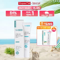 Thumbnail [Độc quyền live] Kem giảm mụn nhanh 24h BEUACNES PLUS mụn trứng cá, chiết xuất rau má, hỗ trợ mờ thâm mụn 15g 2