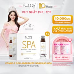 Thumbnail TPBVSK Nước Uống Collagen Nucos Spa 10000mg Hỗ Trợ Chống Lão Hóa Trắng Da [2h x10c x50ml] 1