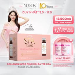 Thumbnail TPBVSK Nước Uống Collagen Nucos Spa 13500 Hỗ Trợ Da Căng Mịn Chống Lão Hóa Trắng Da Hộp 10chaix50ml 1