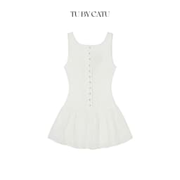 Thumbnail TUBYCATU | Đầm sát nách Sandra White Dress 1
